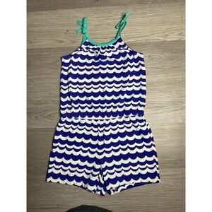 NWT Gymboree Striped Blue Romper Size 8‎